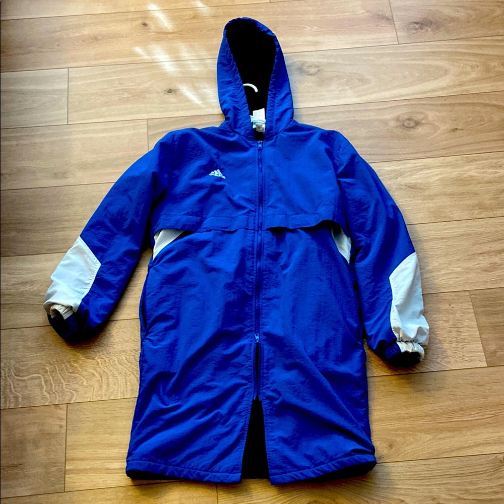 Womens Adidas Swim parka jacket coat